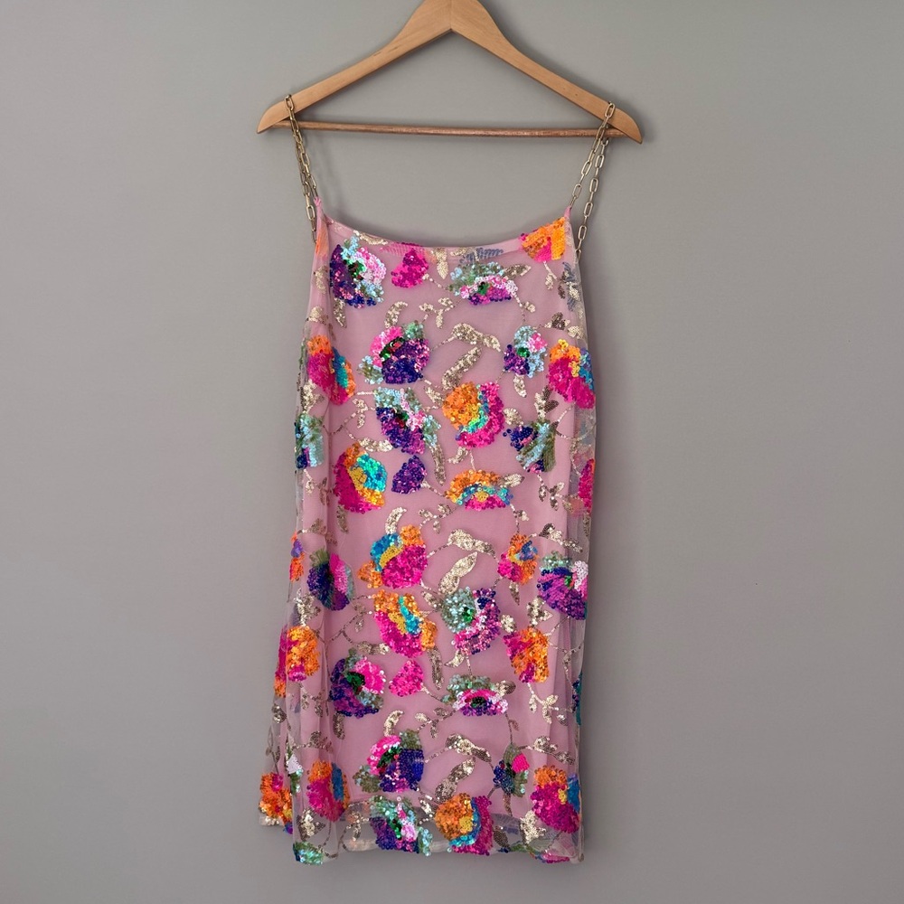 Vibrant Sequin Women's Dress